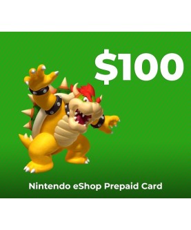 eShop Prepaid Card $100 CA Nintendo eShop Key 
